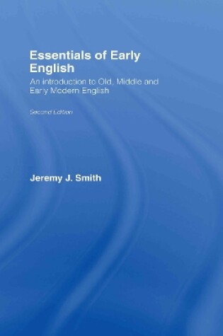 Cover of Essentials of Early English