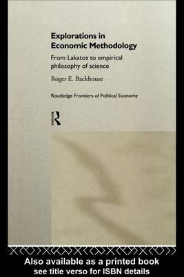 Book cover for Explorations in Economic Methodology