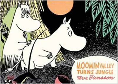 Book cover for Moominvalley Turns Jungle