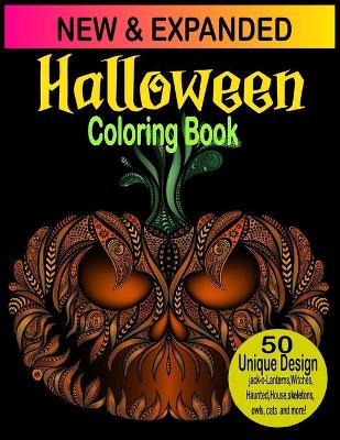 Book cover for Halloween Coloring Book For Adult