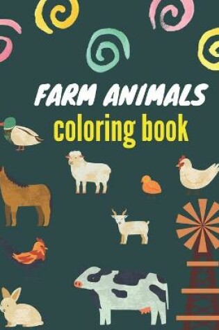 Cover of Coloring Book Farm Animals