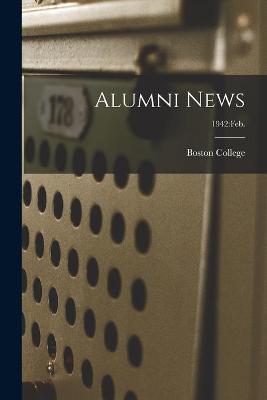 Book cover for Alumni News; 1942