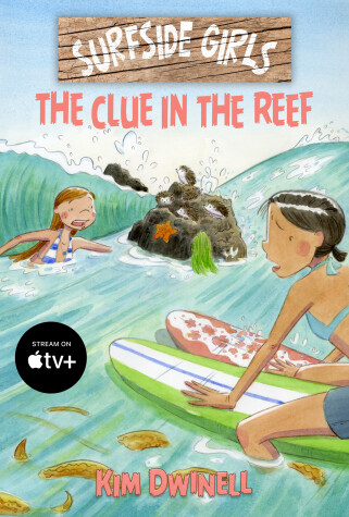 Cover of Surfside Girls: The Clue in the Reef