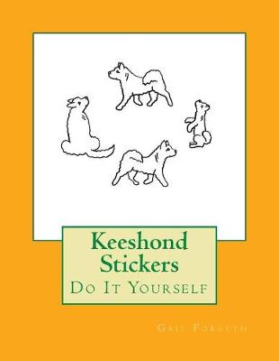 Book cover for Keeshond Stickers