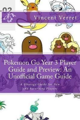 Book cover for Pokemon Go Year 3 Player Guide and Preview