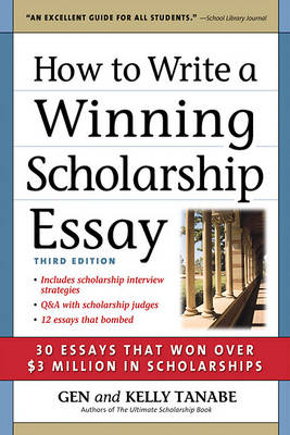 Book cover for How to Write a Winning Scholarship Essay
