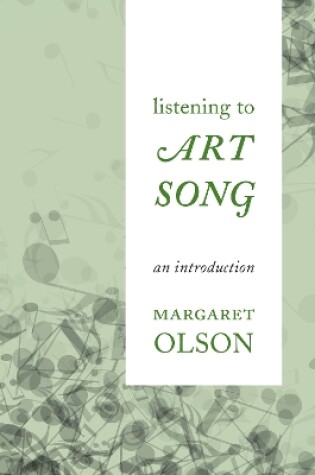 Cover of Listening to Art Song