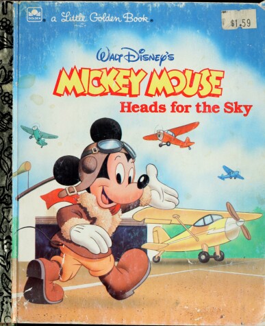 Book cover for Mickey Mouse Heads for the Sky