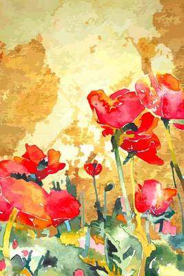 Book cover for Watercolor Poppies Password/Login/Website Keeper