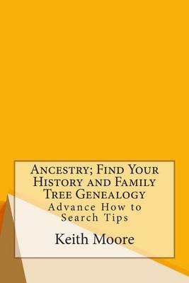 Book cover for Ancestry; Find Your History and Family Tree Genealogy