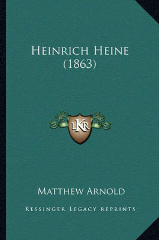 Cover of Heinrich Heine (1863)