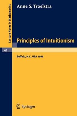 Cover of Principles of Intuitionism