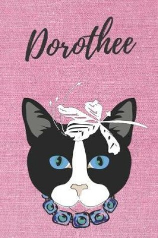 Cover of personalisiertes Geschenke Notizbuch Katze / Malbuch / Kritzelbuch / Tagebuch / Journal / DIN A5 / Geschenk Dorothee