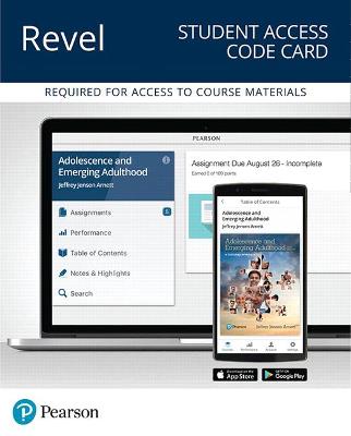 Book cover for Revel Access Code for Adolescence and Emerging Adulthood