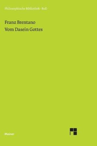 Cover of Vom Dasein Gottes