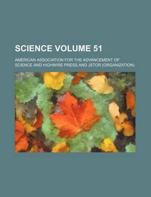 Book cover for Science Volume 51