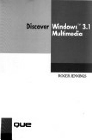 Cover of Que's Windows 3.1 Multimedia Handbook