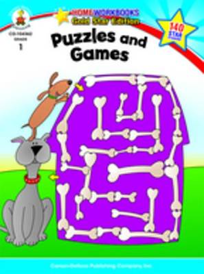 Book cover for Puzzles and Games, Grade 1