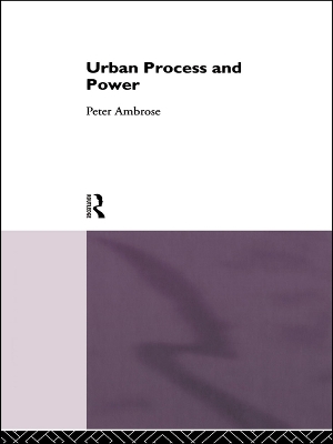 Book cover for Urban Process and Power