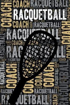 Book cover for Racquetball Coach Journal