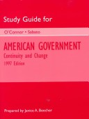 Book cover for American Government S/G