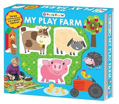 Book cover for Farm Puzzle Playset