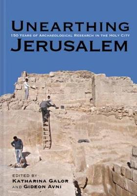 Book cover for Unearthing Jerusalem