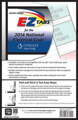 Book cover for Color Coded EZ Tabs for the 2014 National Electrical Code