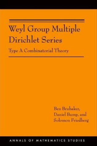 Cover of Weyl Group Multiple Dirichlet Series