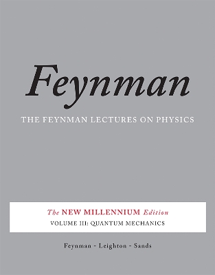 Book cover for The Feynman Lectures on Physics, Vol. III