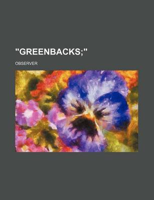 Book cover for "Greenbacks