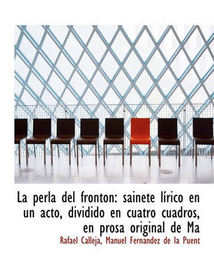 Book cover for La perla del frontón