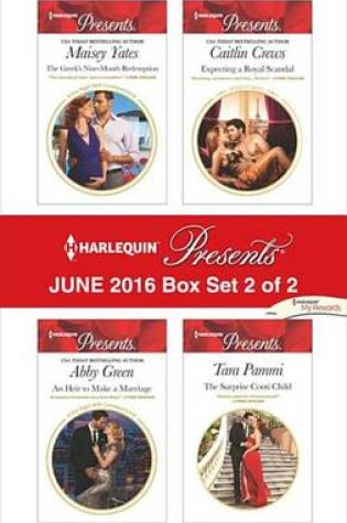 Cover of Harlequin Presents June 2016 - Box Set 2 of 2