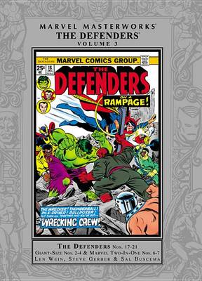 Book cover for Marvel Masterworks: The Defenders - Vol. 3