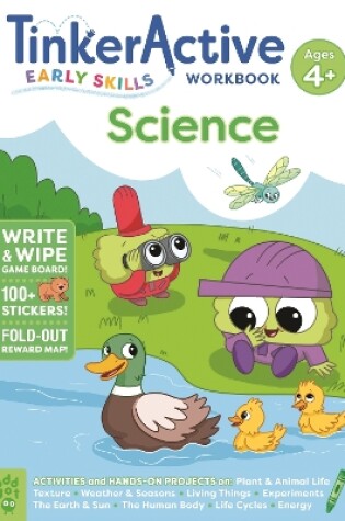 Cover of TinkerActive Early Skills Science Workbook Ages 4+