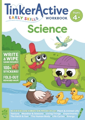 Cover of TinkerActive Early Skills Science Workbook Ages 4+