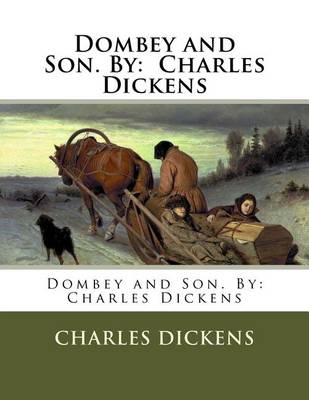 Book cover for Dombey and Son. By