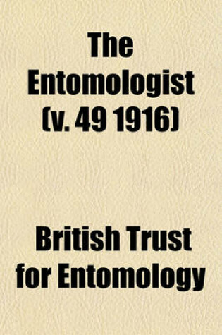 Cover of The Entomologist (V. 49 1916)