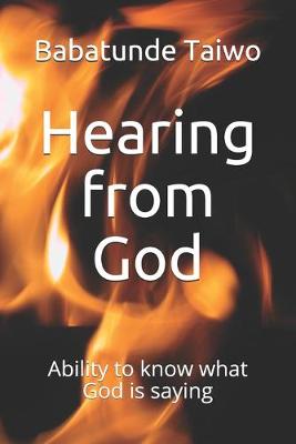 Book cover for Hearing from God
