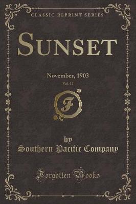 Book cover for Sunset, Vol. 12