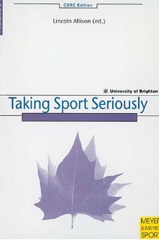 Cover of Taking Sport Seriously Volume 6