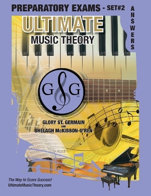 Book cover for Preparatory Music Theory Exams Set #2 Answer Book Ultimate Music Theory Exam Series
