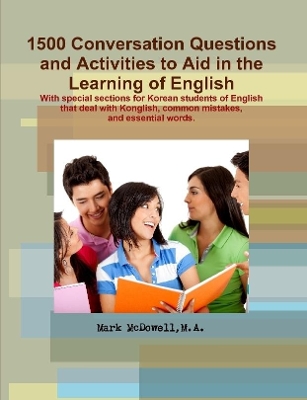 Book cover for Conversations Questions and Activities to Aid in the Learning of English