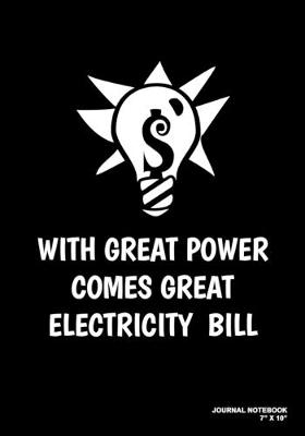 Book cover for With Great Power Comes Great Electricity Bill