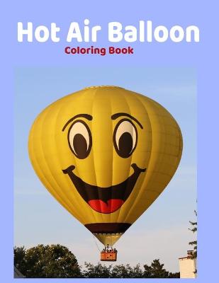 Book cover for Hot Air Ballon Coloring Book