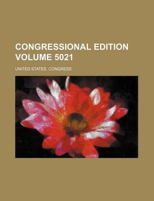 Book cover for Congressional Edition Volume 5021