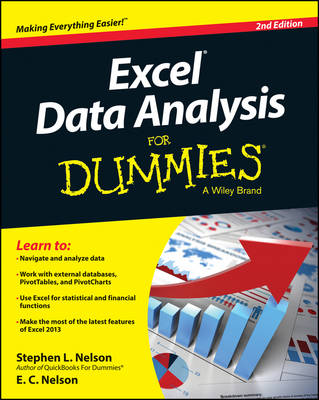 Book cover for Excel Data Analysis For Dummies
