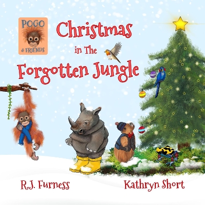 Book cover for Christmas in The Forgotten Jungle