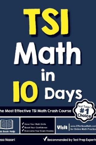 Cover of TSI Math in 10 Days