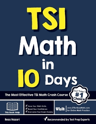 Book cover for TSI Math in 10 Days